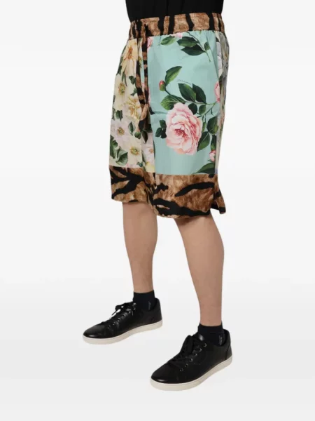 Шорти Dolce & Gabbana на цветя с принт