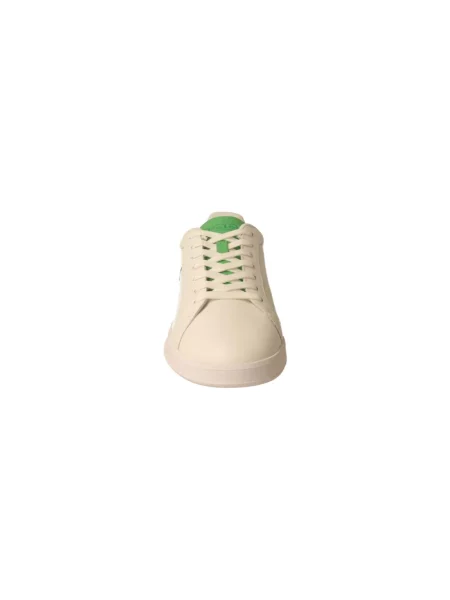 Lniane sneakersy Polo Ralph Lauren białe