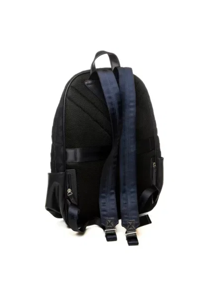 Torba Guess skórzana niebieska