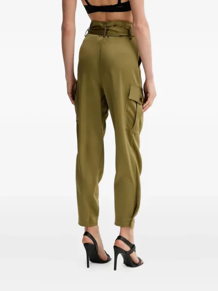 Pantaloni cargo Simona Corsellini verde