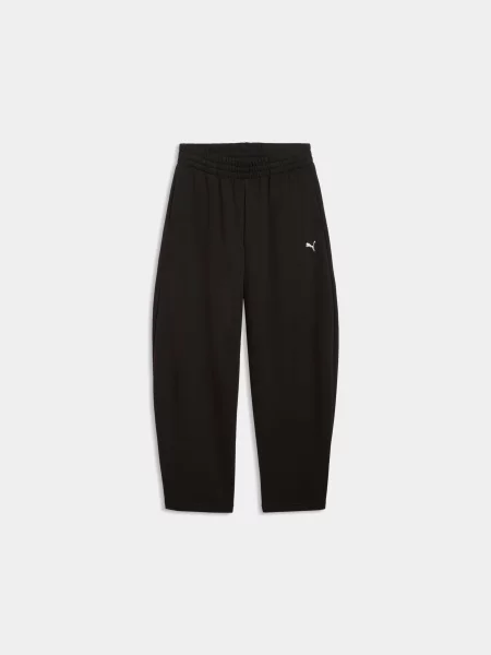 Спортивні штани PUMA Ess Relaxed Barrel Leg Pants комбінований верх чорний