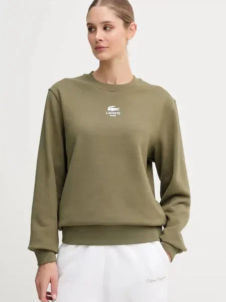 Lacoste hanorac de cu imprimeu verde