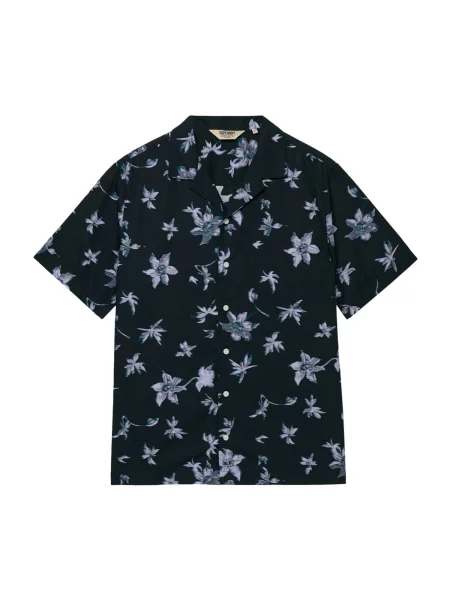 Superdry & Co Cămașă albastru marin / bleumarin deschis gri
