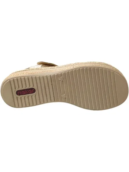 Pantofi Rieker auriu
