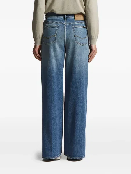 Blugi Peserico cu 5 buzunare albastru