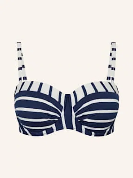 Lidea Góra Od Bikini Z Fiszbinami Bay Games blau biały