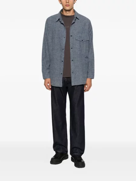 Cămașă Stone Island cu strasuri albastru