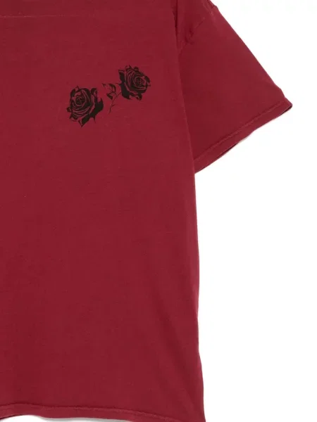 Tricou Willy Chavarria cu imagine roșu