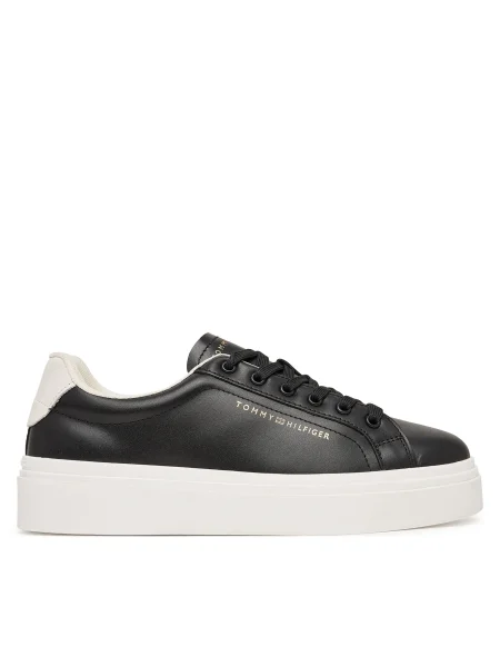 Sneakers Tommy Hilfiger Chic Cupsole negru