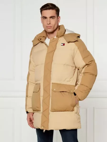 Tommy Jeans De puf geacă bej