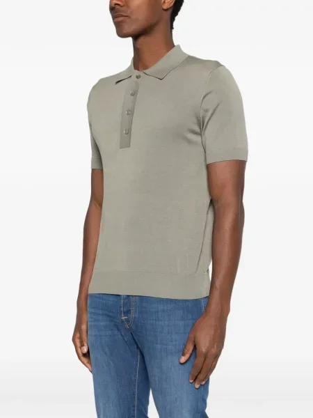 Tricou polo Paolo Pecora verde