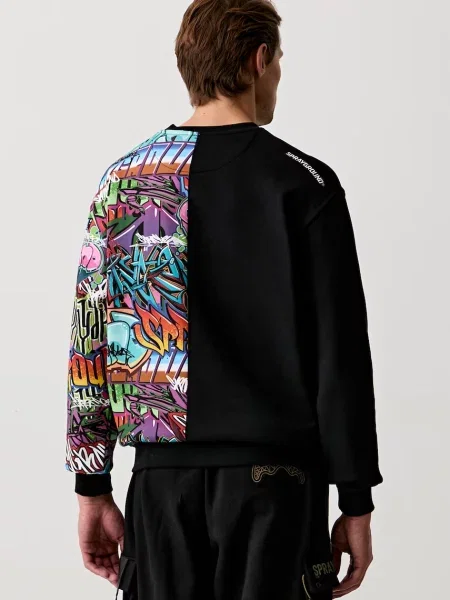 Sprayground bluza oversize czarna