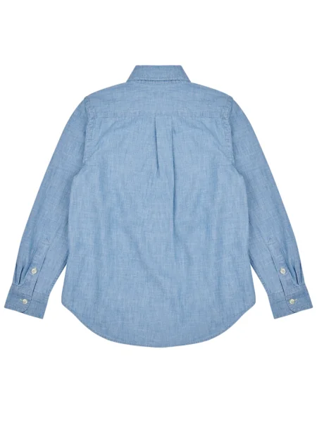 Cămașă copii Polo Ralph Lauren albastru
