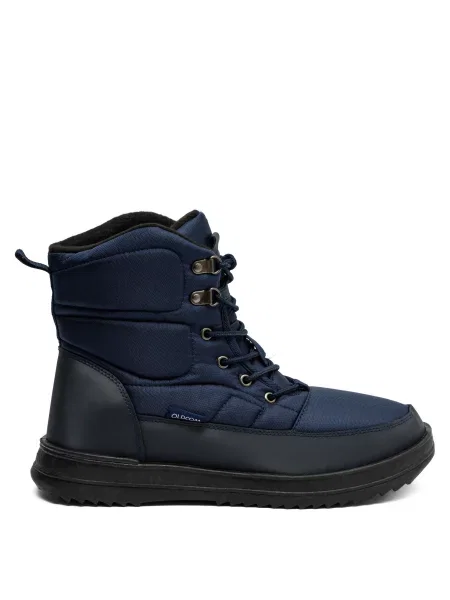 Чоботи дутики Oldcom синій