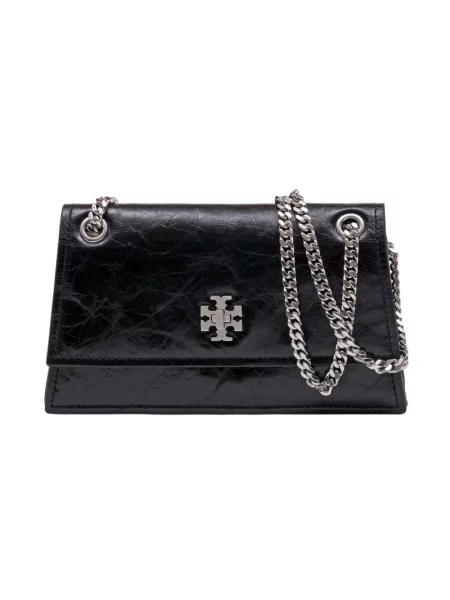 Torebka Tory Burch skórzana czarna