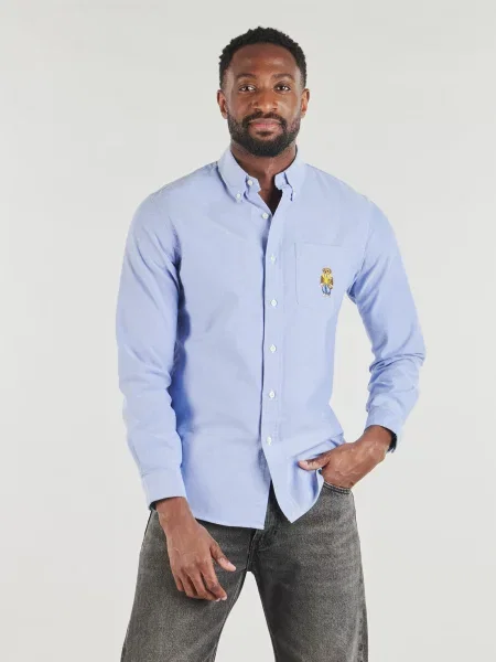 Košeľa Polo Ralph Lauren keper modrá