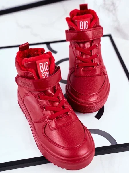 Gyerek sneaker Big Star Shoes piros