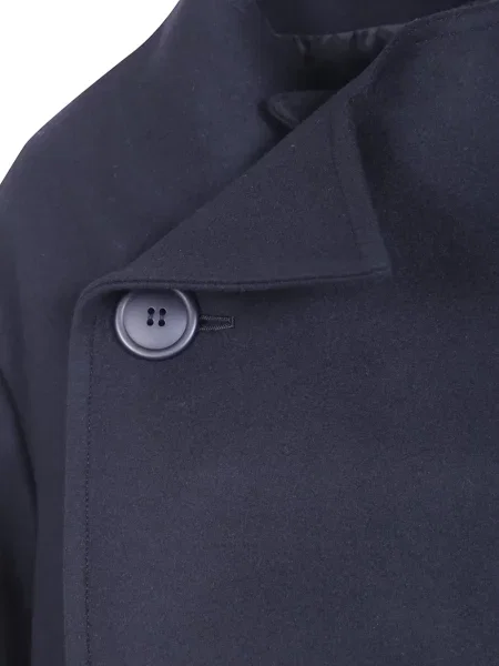 Geacă Yohji Yamamoto asimetrică negru