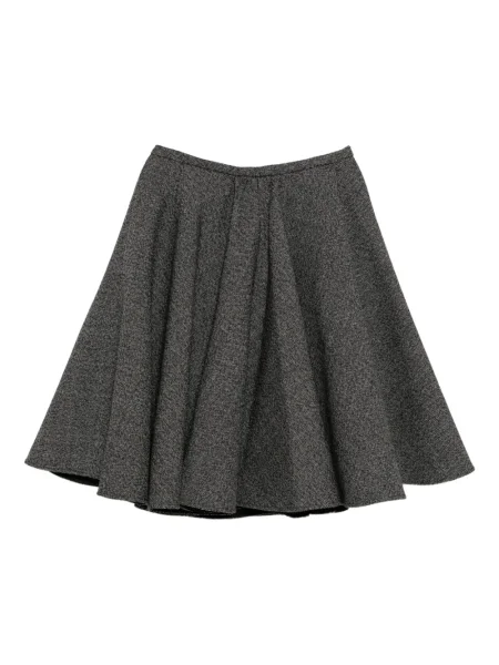 Fustă midi Giambattista Valli până la genunchi negru