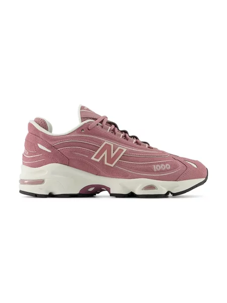 New Balance sneakers de damă din piele întoarsă roz