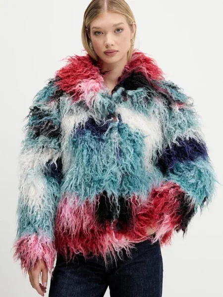 Desigual Geacă de primăvară-toamnă albastru / albastru închis roșu