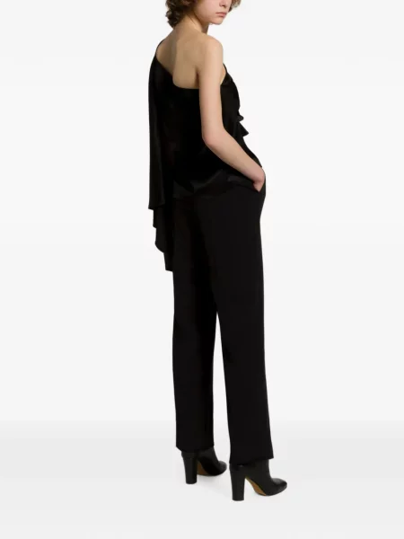Pantaloni Alberta Ferretti negru