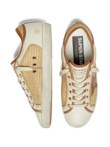 Sneakerși Golden Goose din piele alb