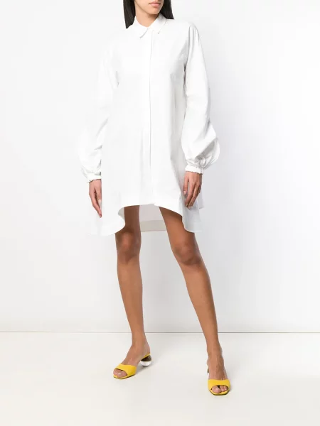 Rochie Jw Anderson cu mâneci bufante alb