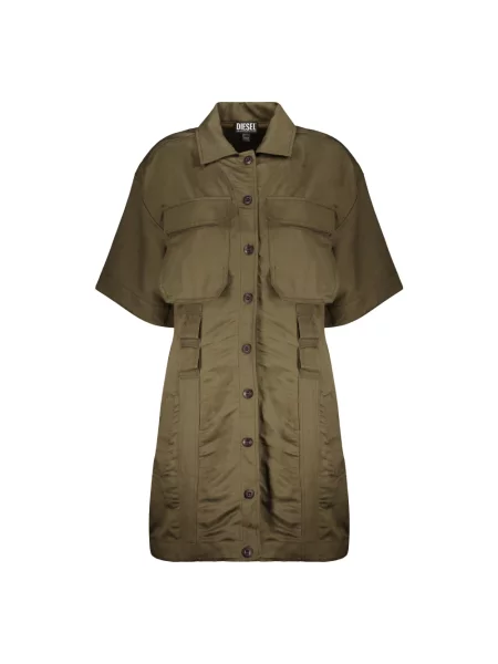 Sukienka mini Diesel zielona