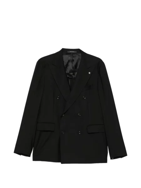 Costum Tagliatore cu două rânduri de nasturi negru