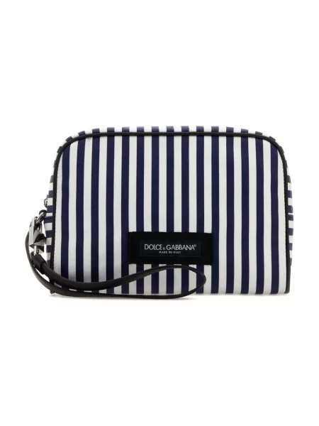 Torba Dolce And Gabbana w paski niebieska