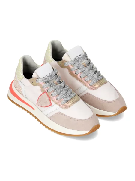 Sneakersy Philippe Model skórzane białe