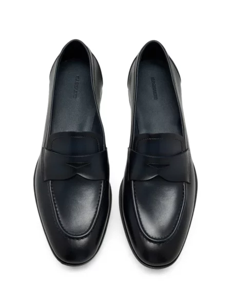 Pantofi loafer Magnanni din piele albastru