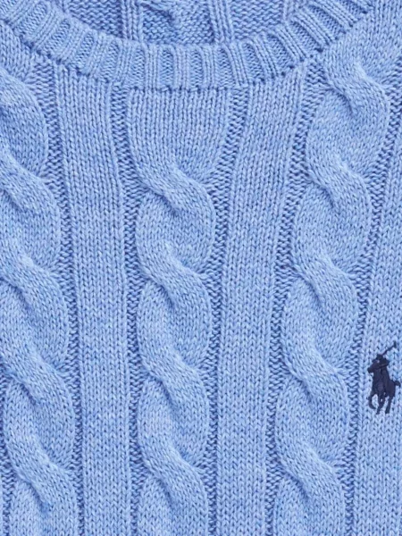 Ριγέ polo Polo Ralph Lauren με κουκούλα με αυτόγραφο λευκό