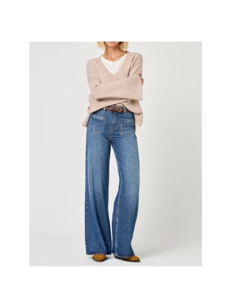 Jeansy Five Jeans niebieskie