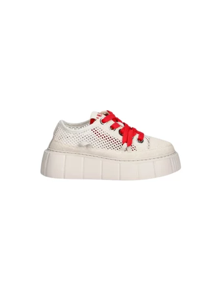 Sneakersy Inuikii skórzane beżowe