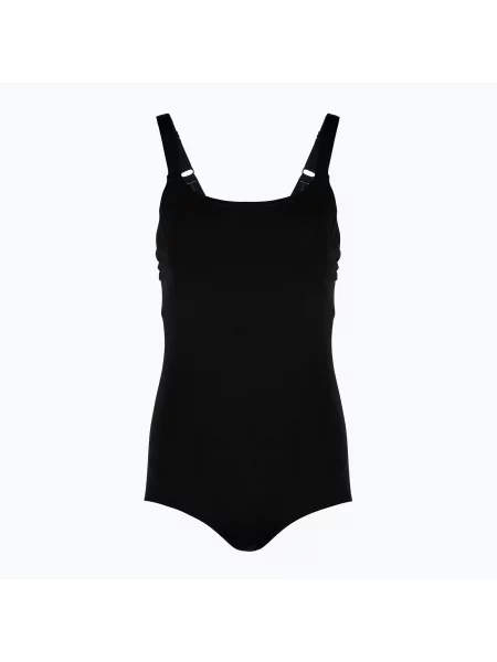 Costum de baie întregi Funkita cu decolteu în U negru