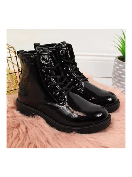 Gyerek csizma Big Star Shoes fekete