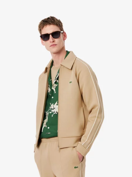 Спортивна кофта Lacoste бежева