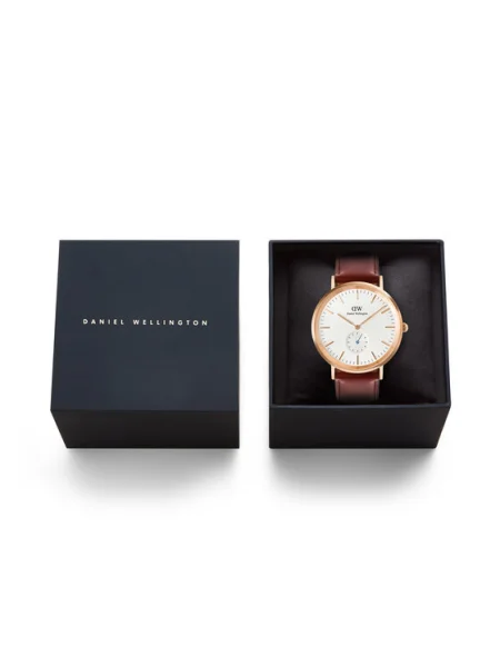Ceas Daniel Wellington Classic St. Mawes Horloge maro