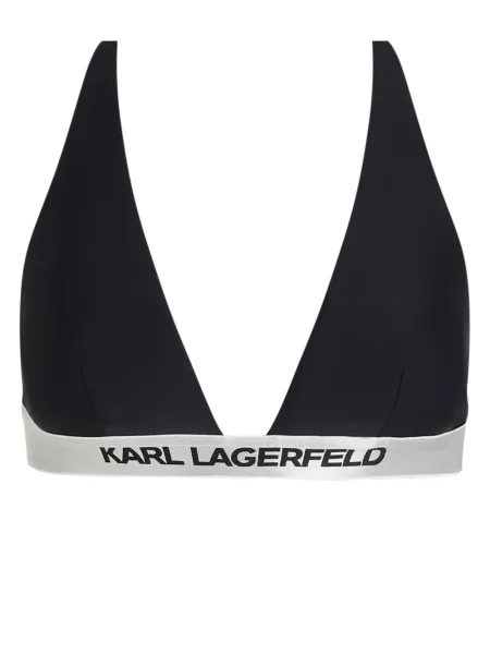 Bikini Karl Lagerfeld cu autograf negru