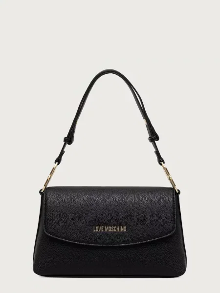 Love Moschino geantă pentru femei cu imitație de piele negru