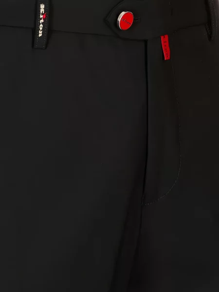 Pantaloni Kiton cu autograf negru