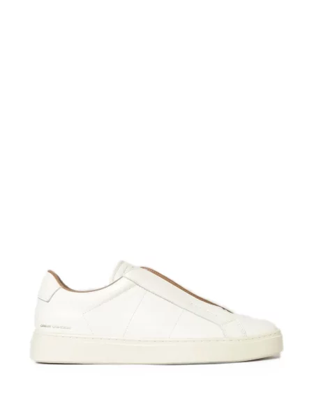 Slip-on маратонки Crime London бяло
