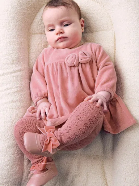 Mayoral Newborn сукня вельветова