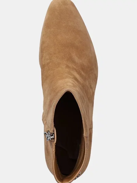 Замшевые ботинки Lauren Ralph Lauren бежевые