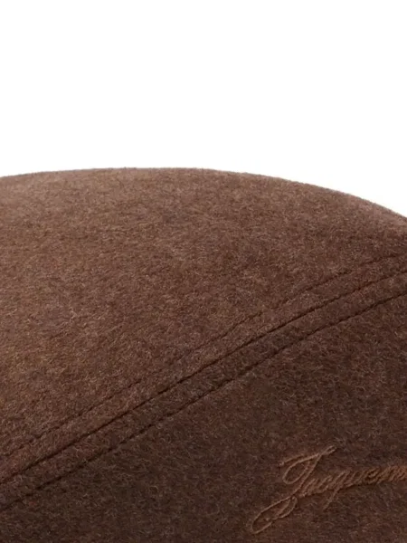 Căciulă Jacquemus de lână maro