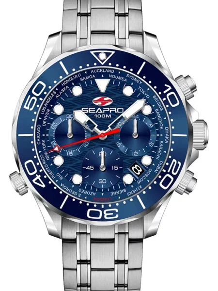 Ceas Seapro albastru