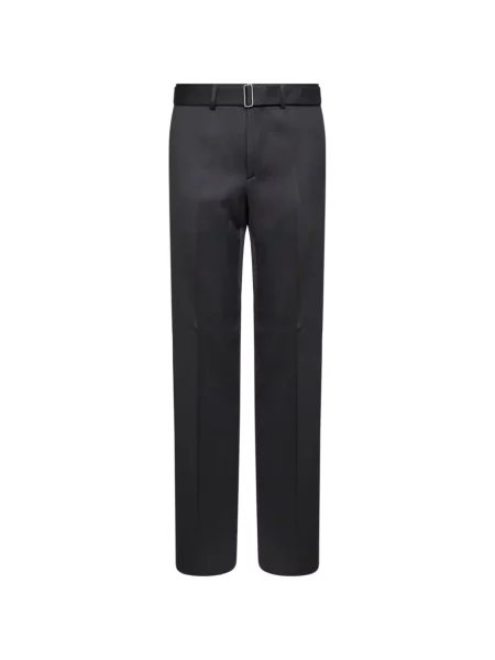 Cu centură pantaloni Lardini gri