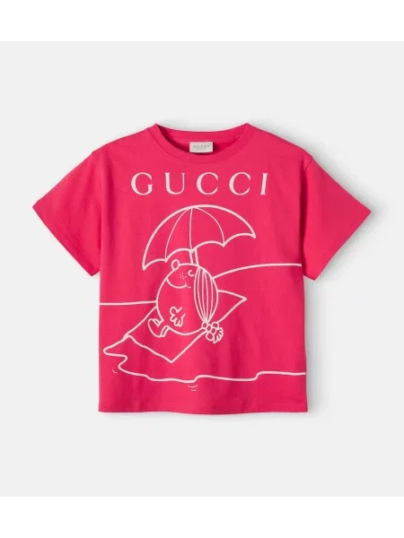 Gyerek póló Gucci rózsaszín